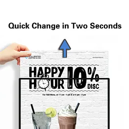 illuminated poster frame